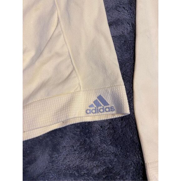 Adidas Bright Yellow Zip Running Hoodie, Women's Size Medium - Picture 4 of 9